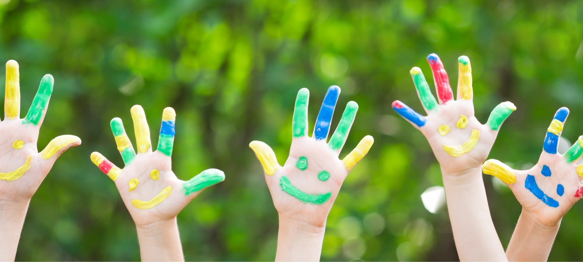 painted hands